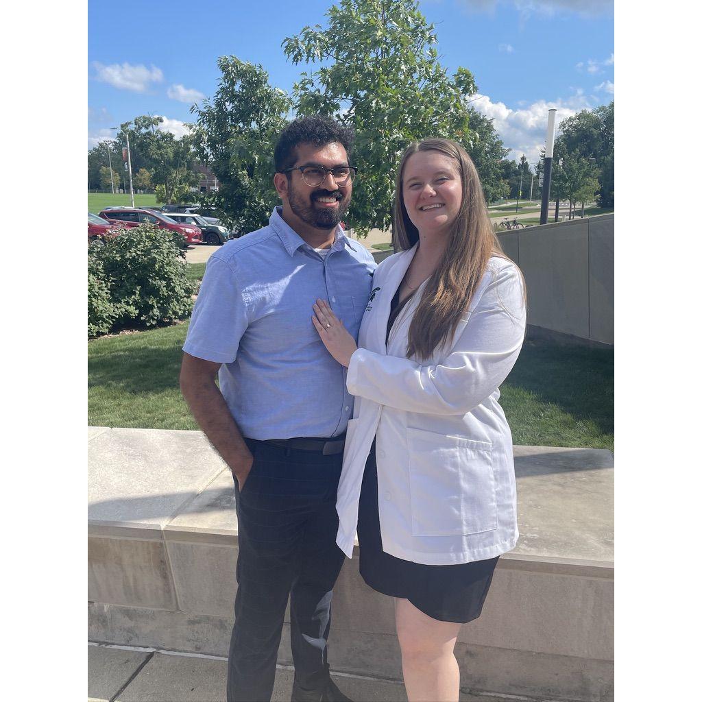 Dyelle's white coat ceremony - August 2024