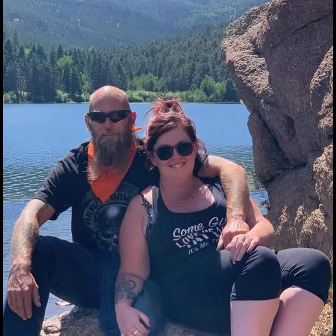 This is when were in Colorado, we stopped at this lake, it was so beautiful