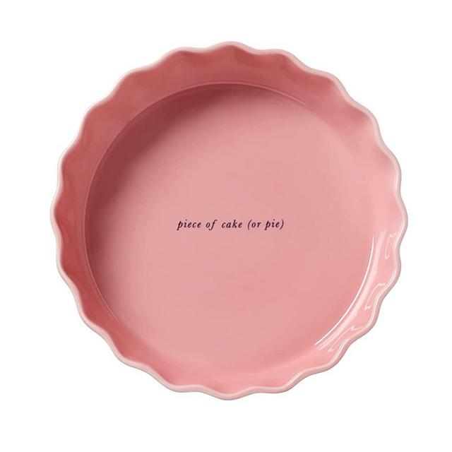 Kate Spade Make It Pop Pie Dish, one size, Pink