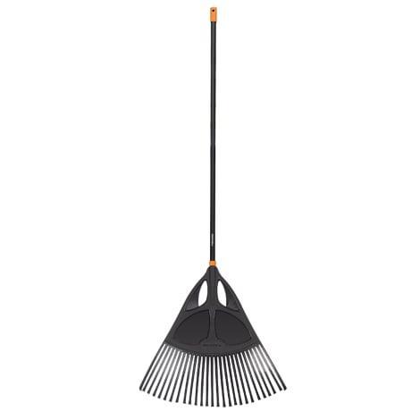 Fiskars 68 in Black/Orange Poly Leaf Rake