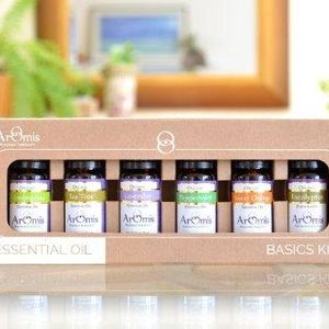 Essential Oils Kit - 100% Pure Certified Organic - Premium Theraputic Grade - 6 Types