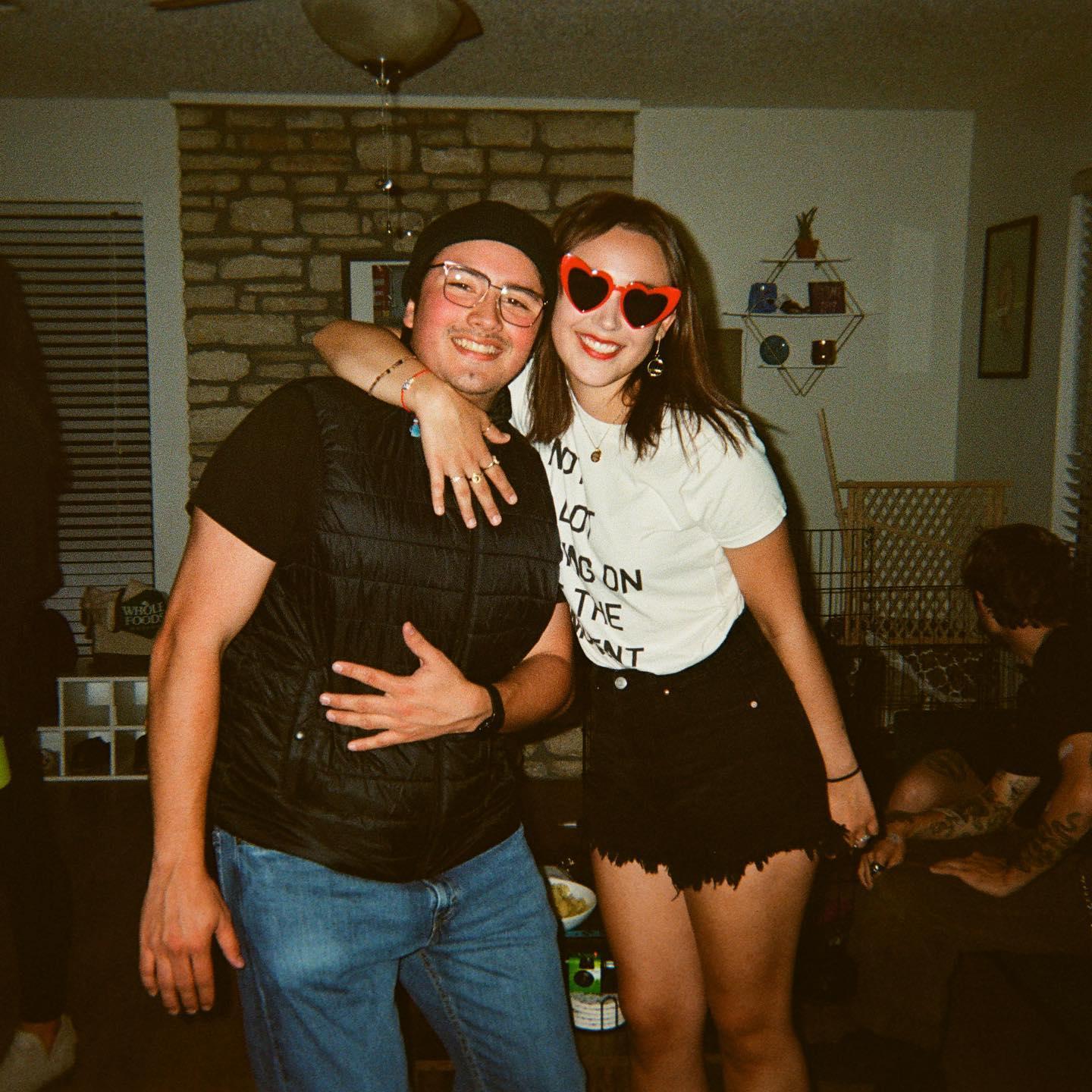 Us as Taylor Swift and Jake Gylenhall for Haley's 22nd birthday
