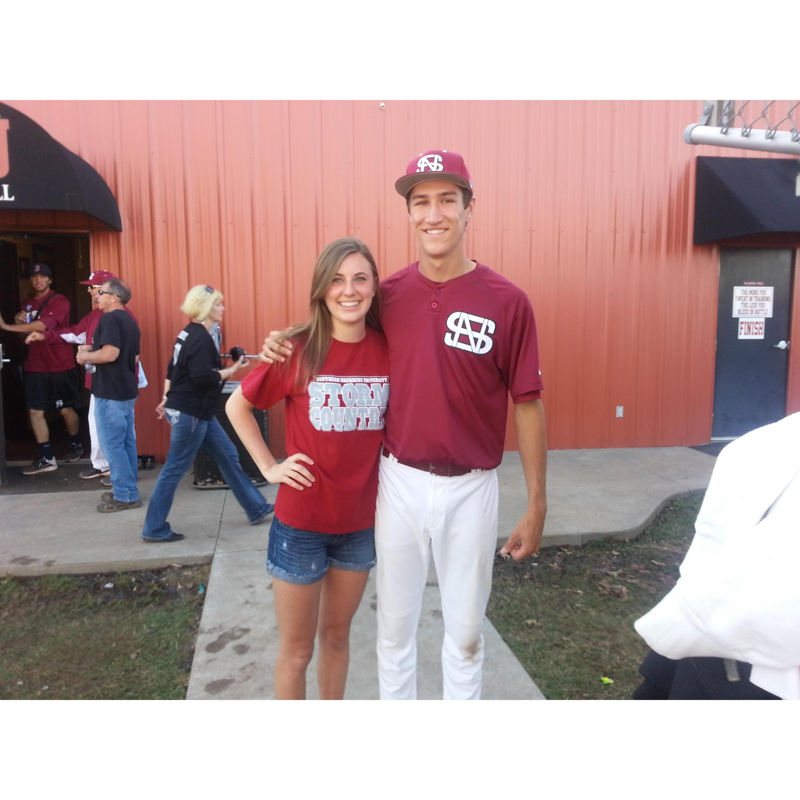 Our very first picture together!