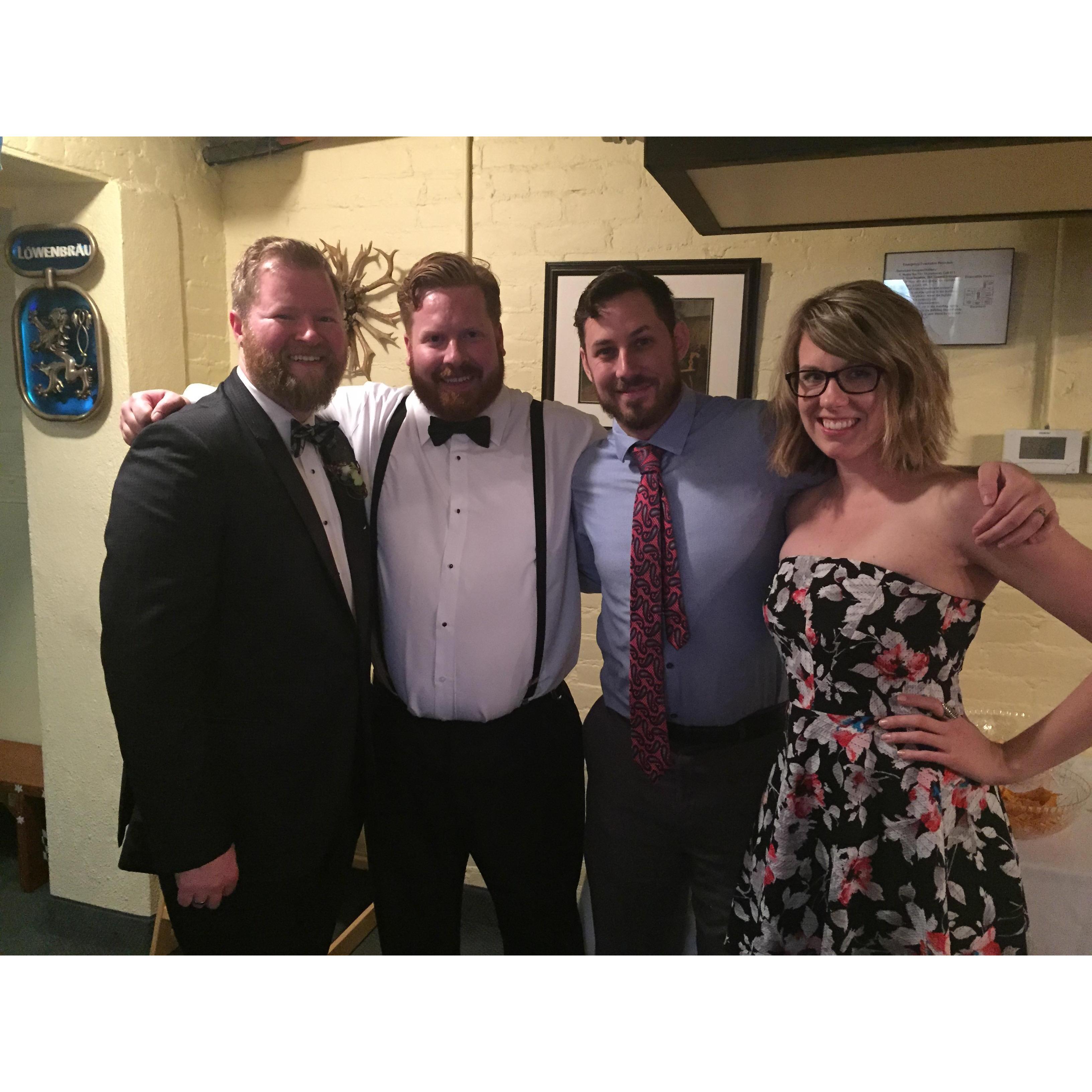 A trip to MN for the Baagoe-Reed wedding! <3