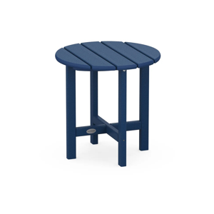 Navy Round 18" Side Table