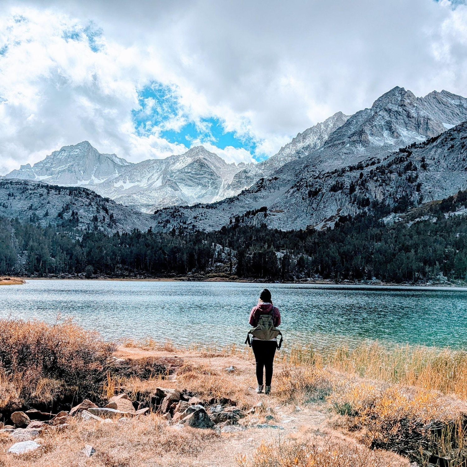 Shannon in Little Lakes Valley