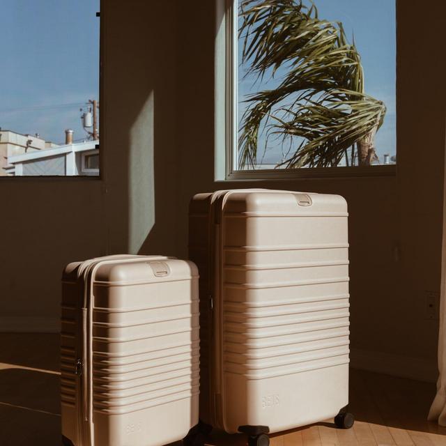 The Beige Carry-On Roller