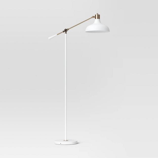 Crosby Schoolhouse Floor Lamp White - Threshold™