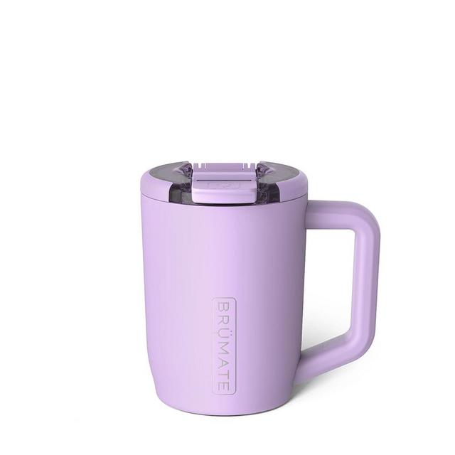 BrüMate Müv - 15oz 100% Leak Proof Insulated Coffee Mug with Handle & Lid - Stainless Steel Coffee Travel Mug - Double Walled Coffee Cup (Lavender)