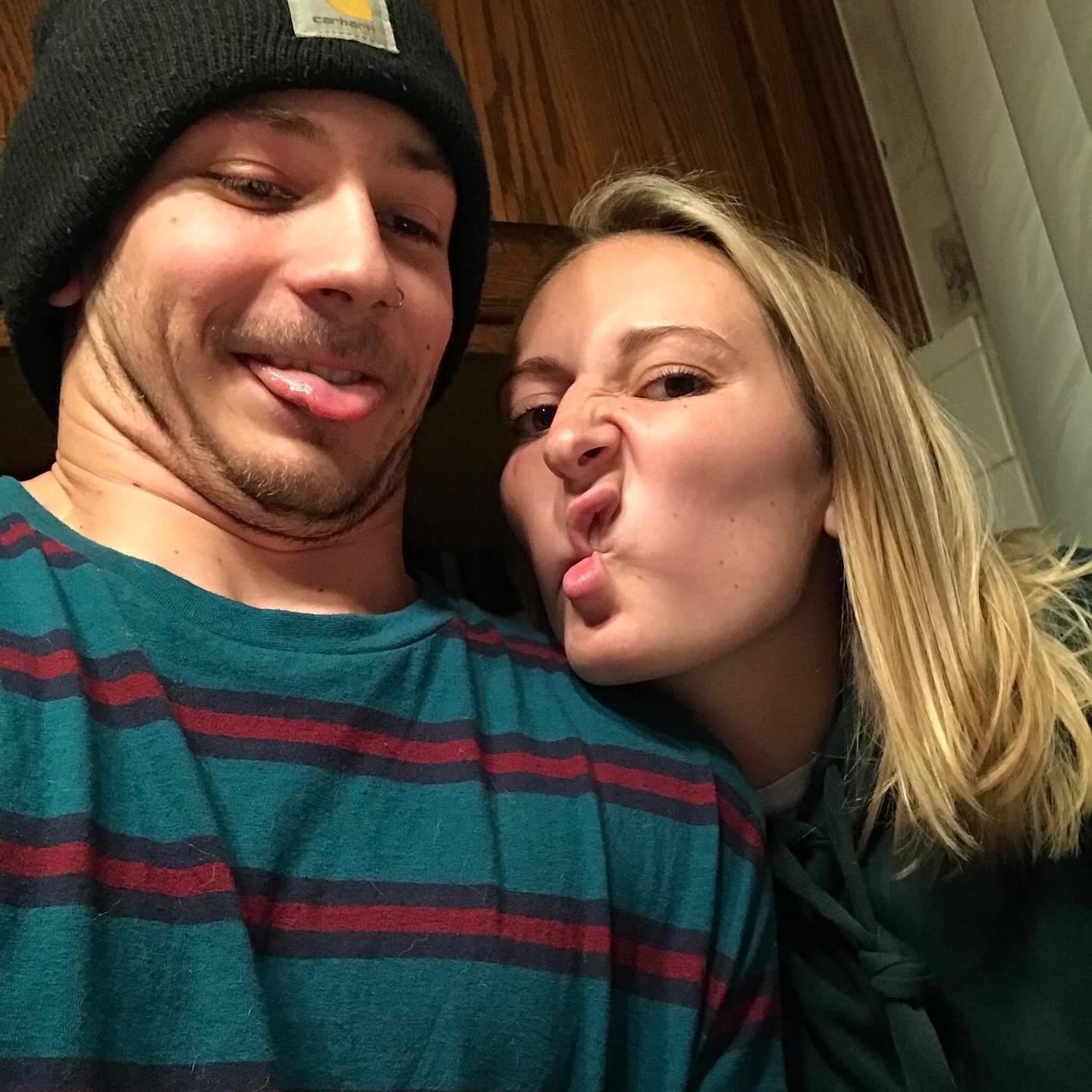 Kev and Gabby’s first picture together 
November 2019