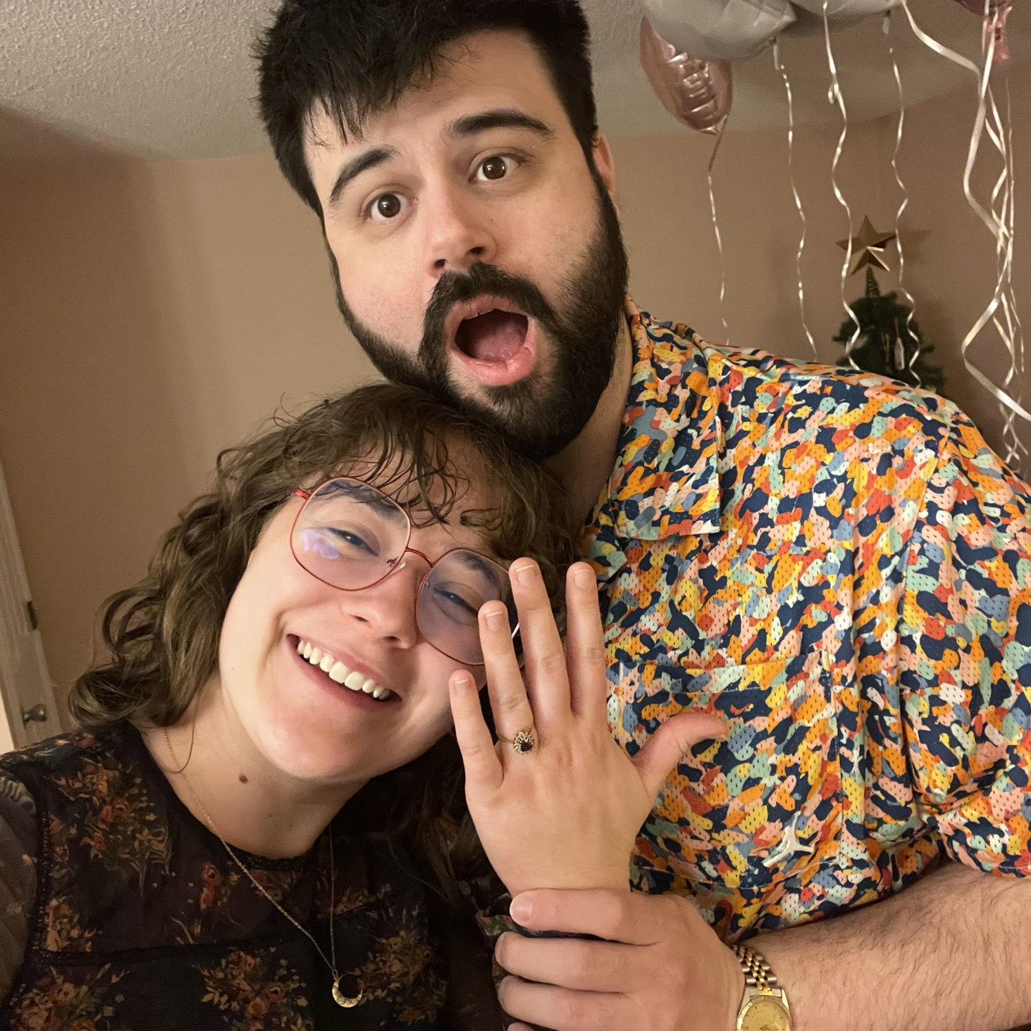 The night we got engaged 2/5