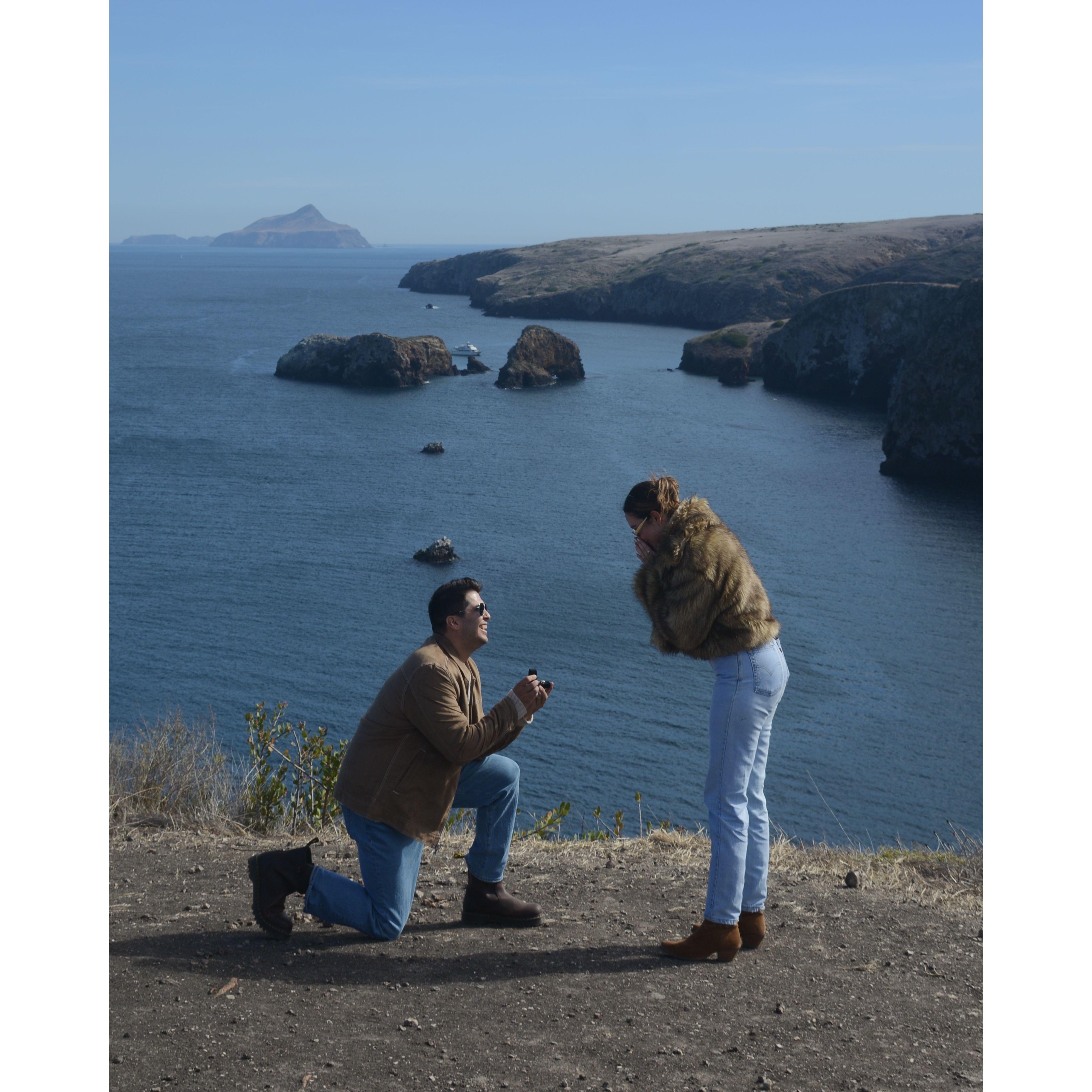 Gavin secretly got one of our best friends to capture this moment (shoutout to Ori)