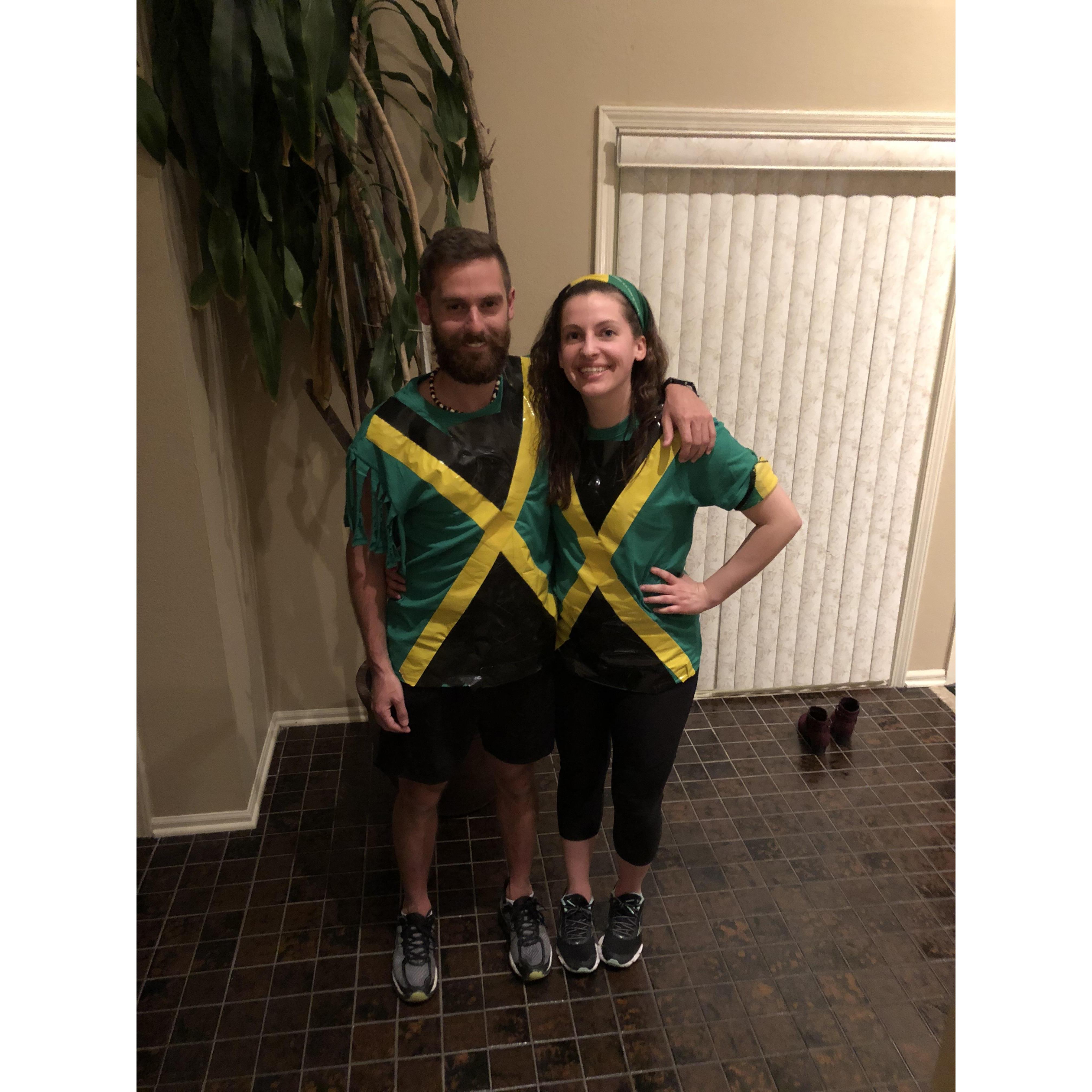 Year 2 - More match day celebrations! Team Jamaica!
