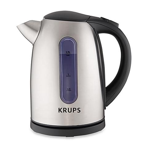 Krups® 6-Cup Stainless Steel Electric Hot Water Kettle