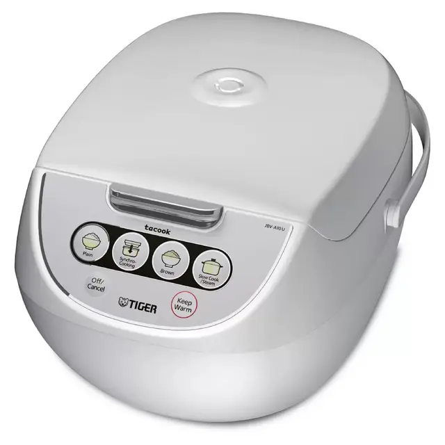 Tiger 5.5 Cup Multi-Functional Rice Cooker in White