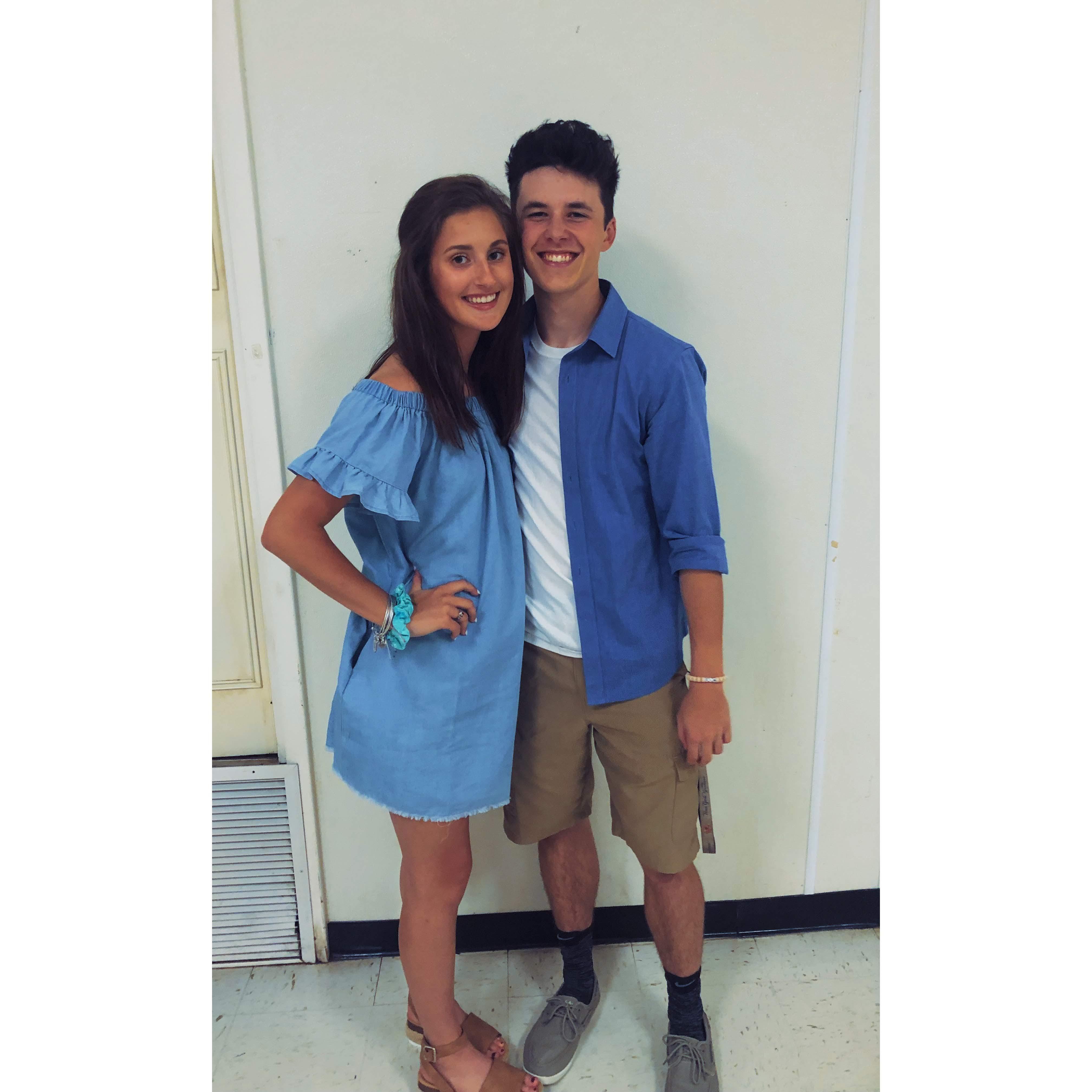 Our first picture together!