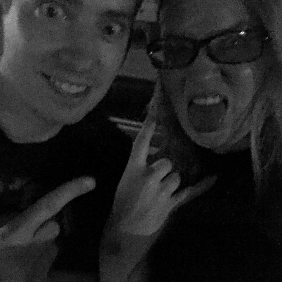 Dave lived out his lifelong dream of seeing Metallica... and I let loose my metal head side! Raaaw.