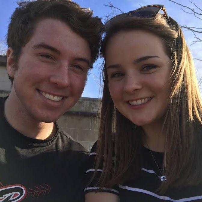 one of our first photos as a couple! February 2018