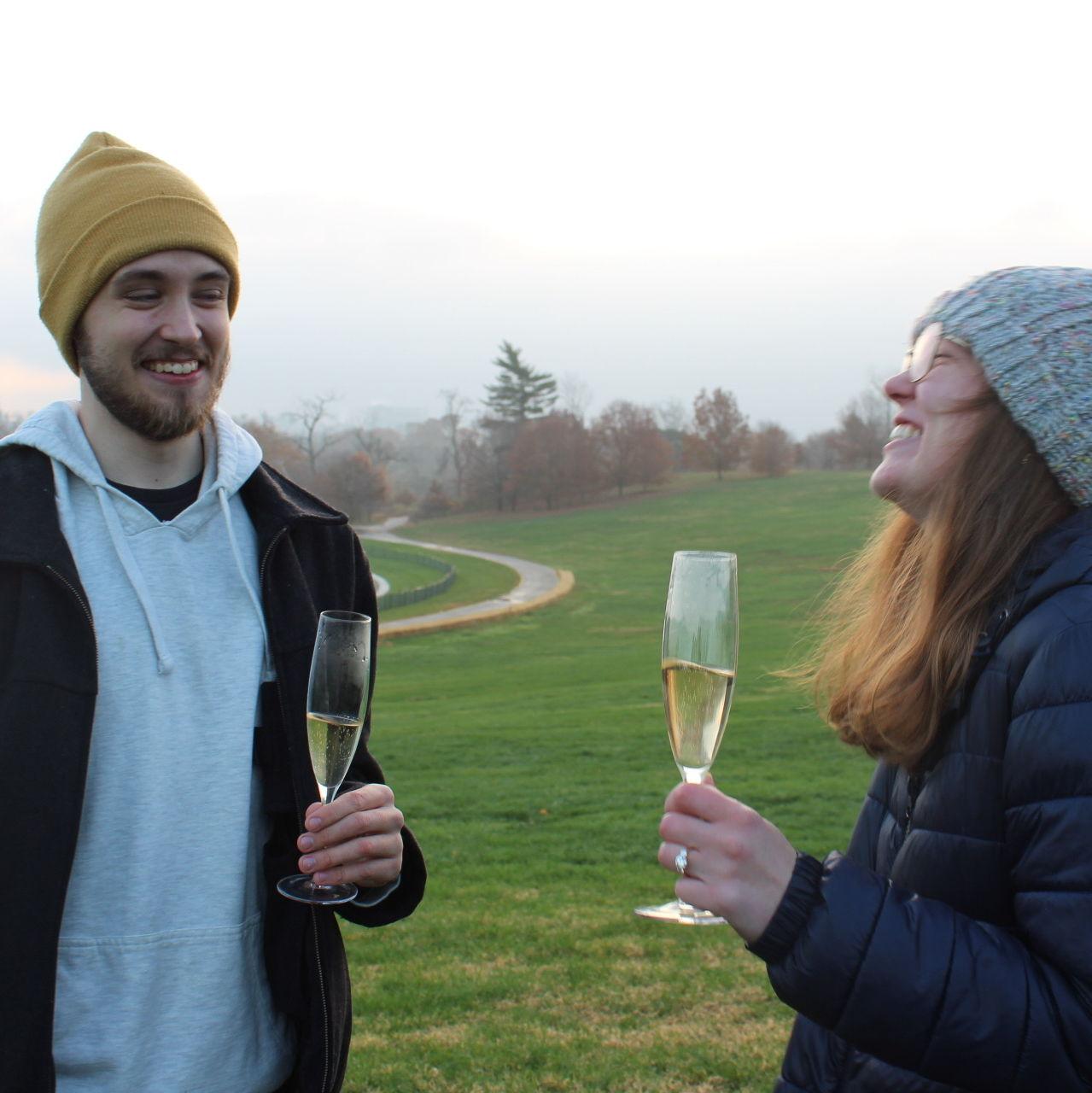 Freshly engaged