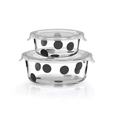 Kate Spade New York 875252 Deco Dot round dishes