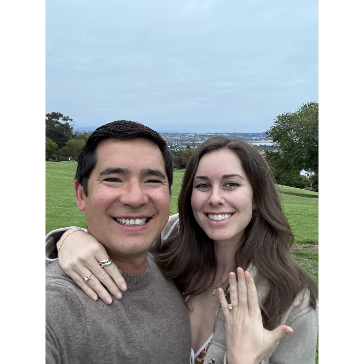 She said yes!
