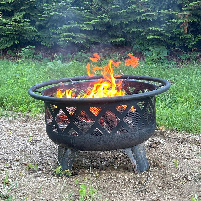 Backyard Firepit Area Renovation