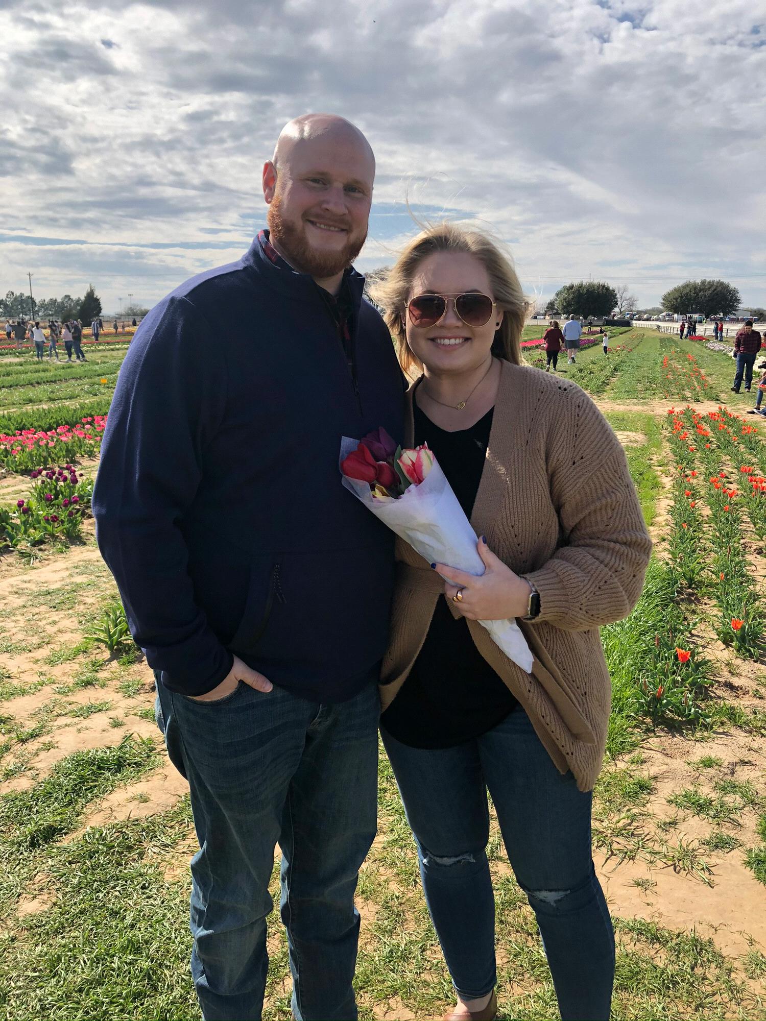 Picking Tulips in Dallas!