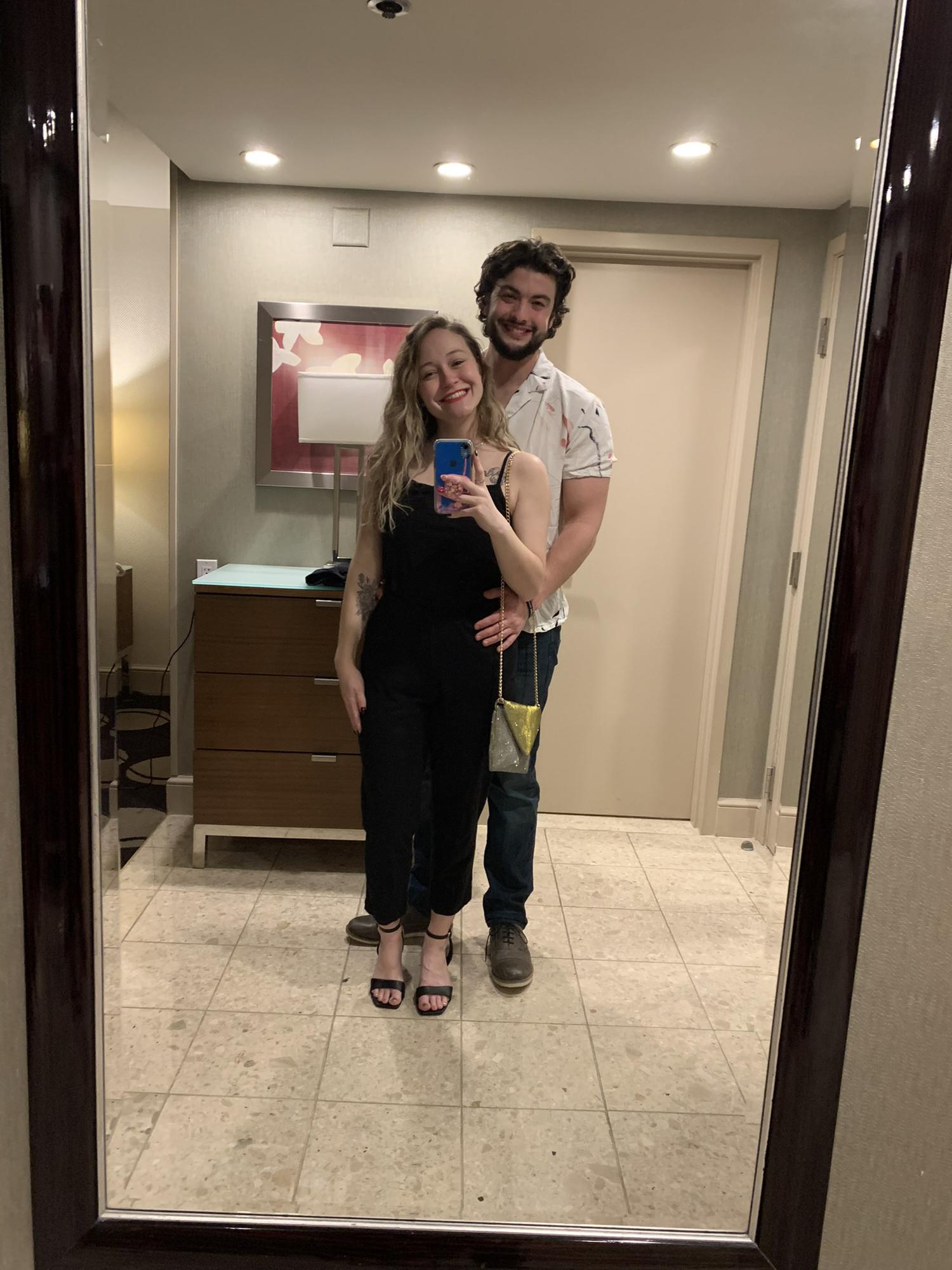 Our first major trip together: Viva Las Vegas! PS: Kyle already had the ring to propose, but decided not to do it in Vegas. He proposed around a month after this picture.