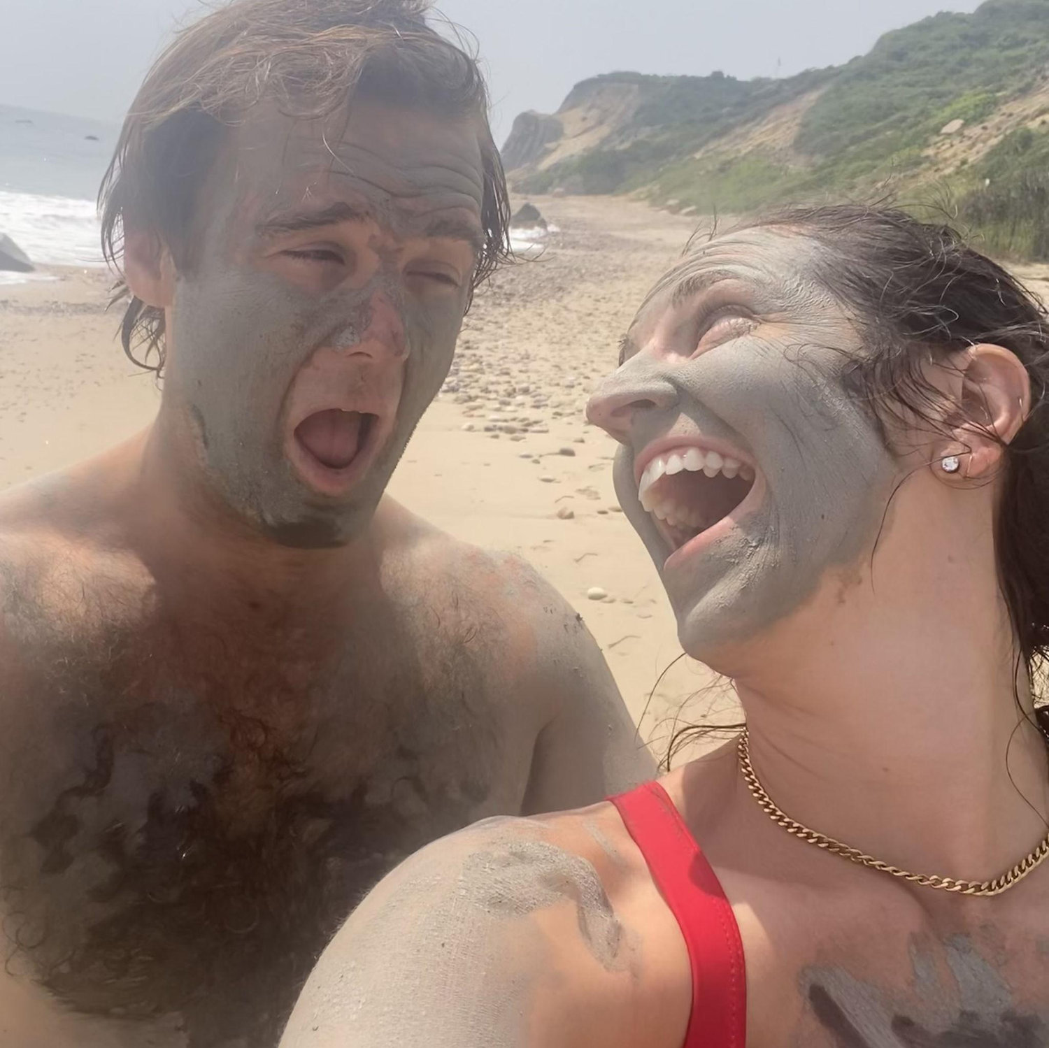 First time Cam took Abby to Block Island- Apparently it IS a real place?
