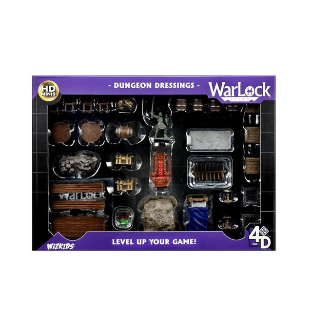 WizKids Warlock Tiles: Accessory – Dungeon Dressings