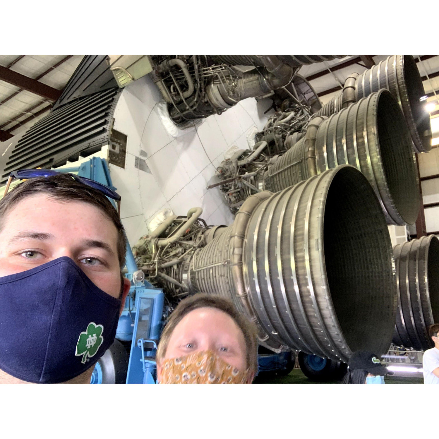 Visiting Jeff & Renee (and the Saturn V at the Space Center) in Houston!