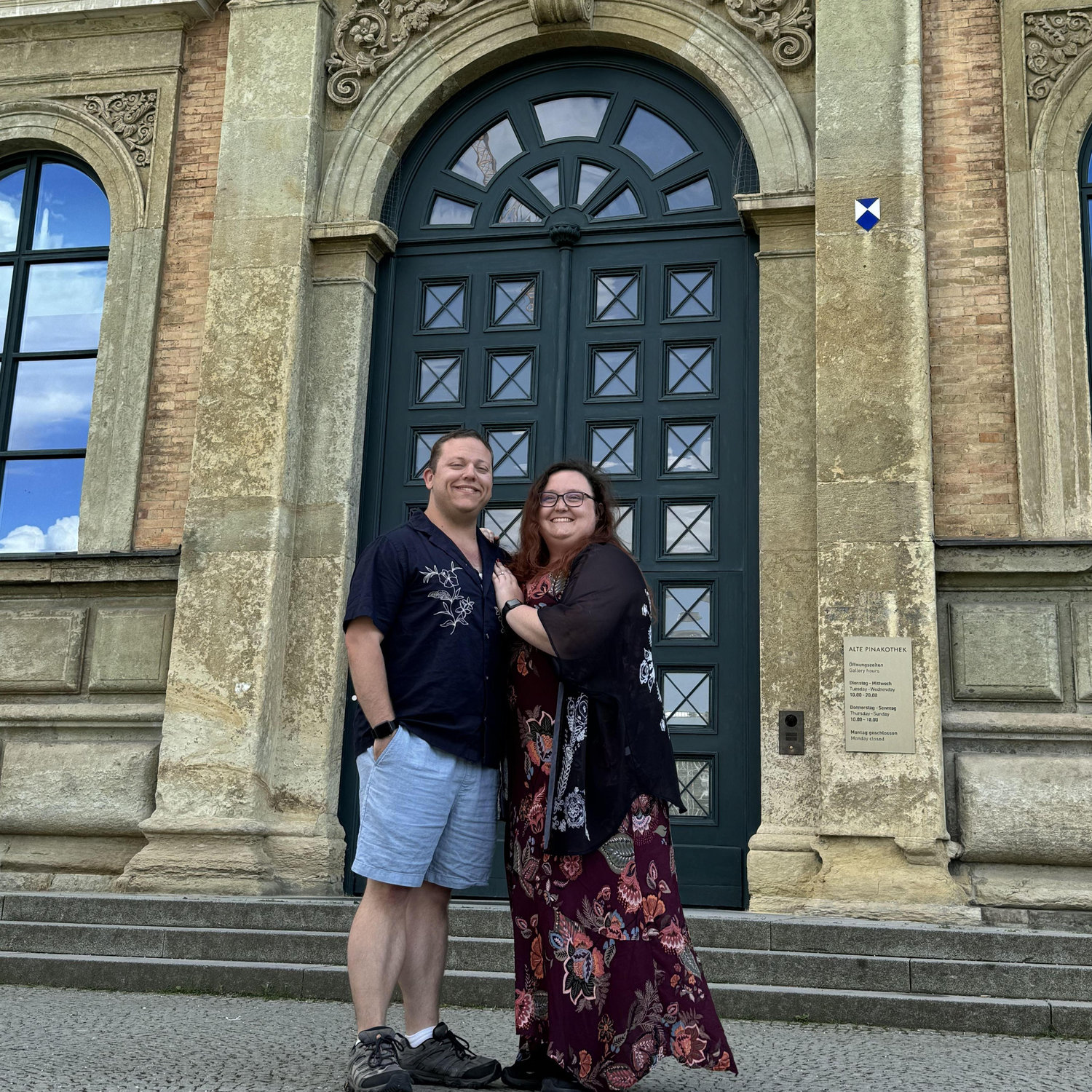 The Art Museum in Munich he proposed infront of