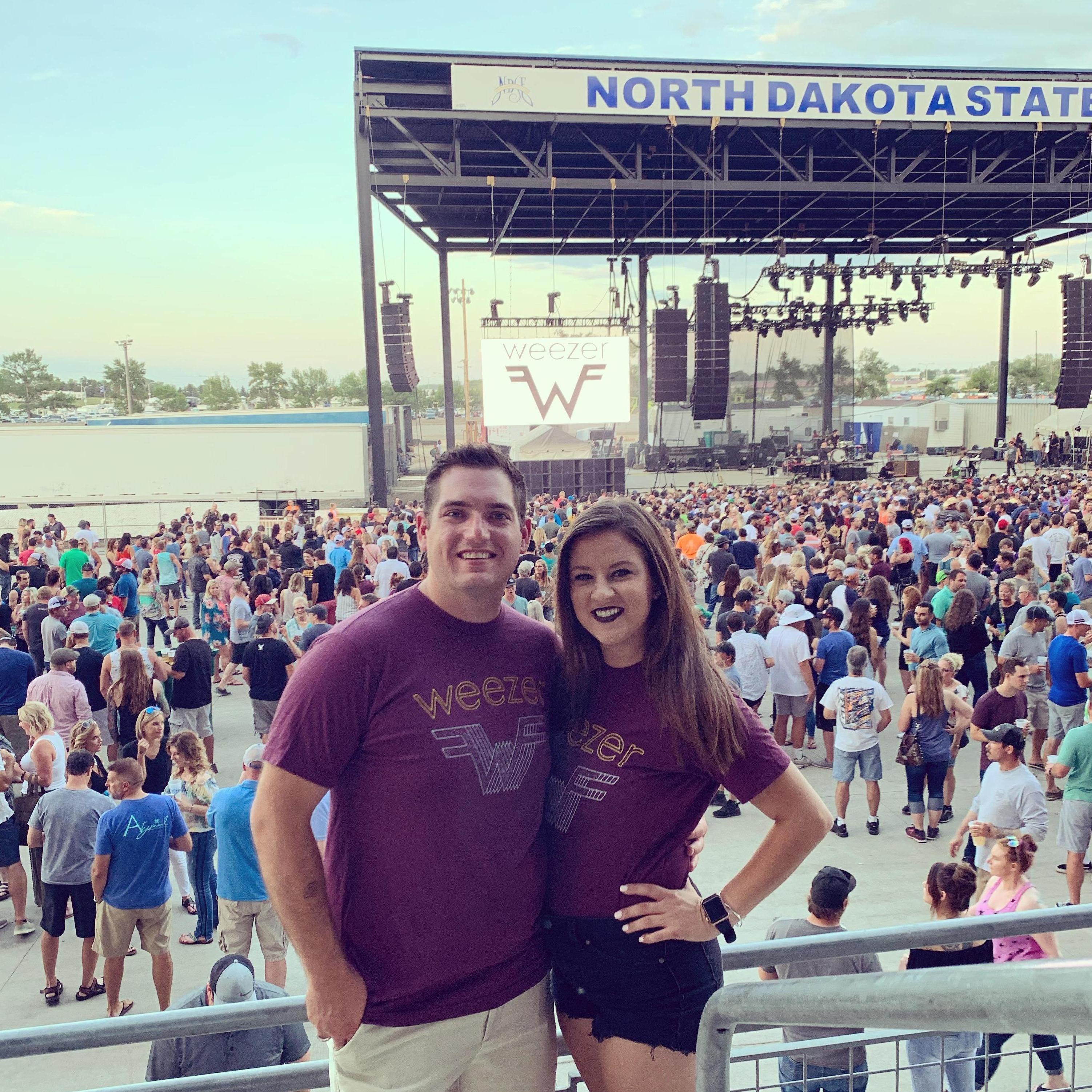 Weezer at North Dakota State Fair