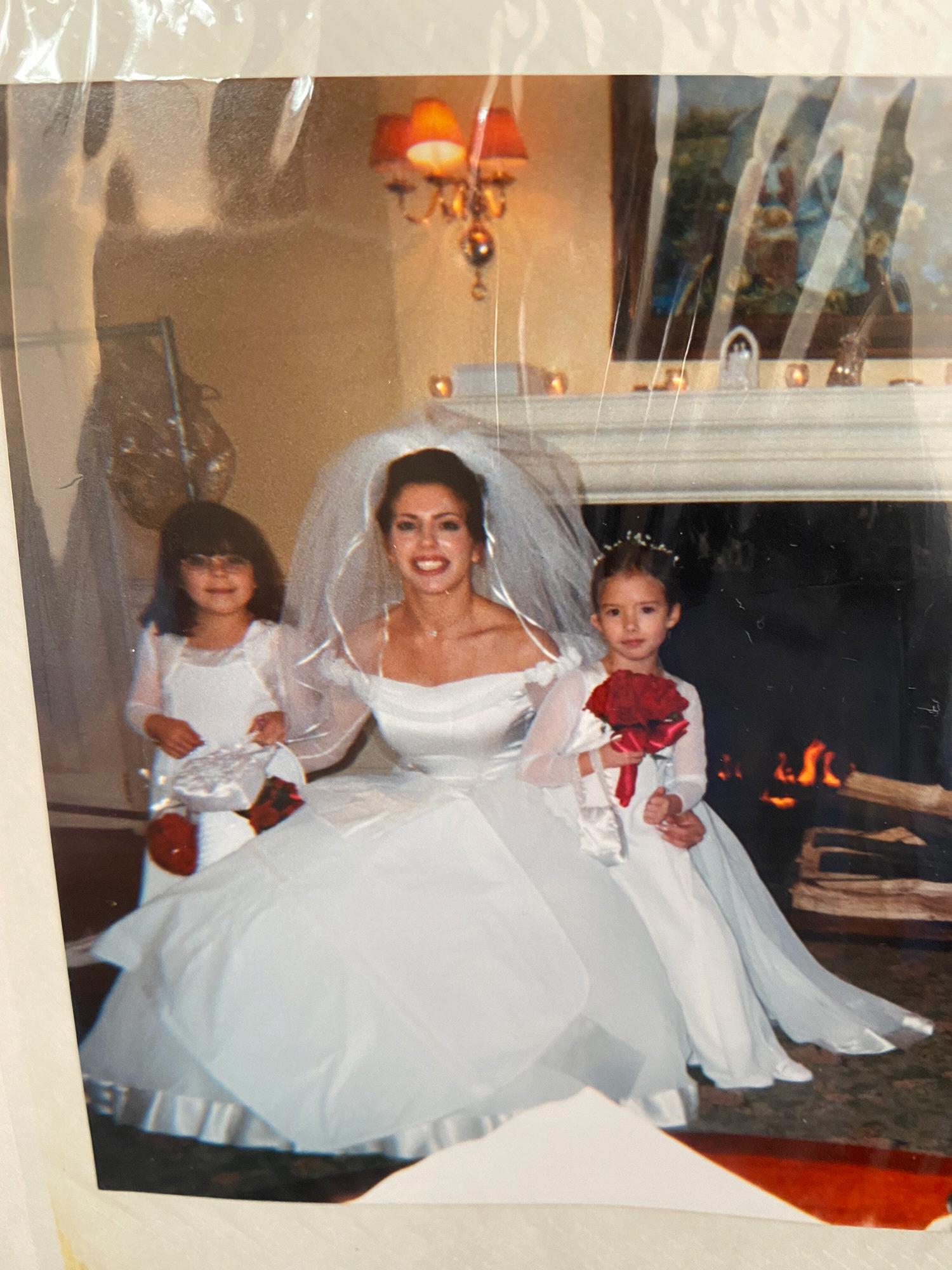 My Aunt Maryellen on her wedding day 12/27/98 @ Oheka Castle