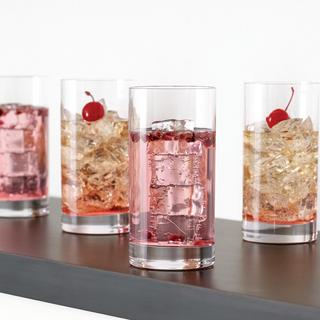 Tuscany Cylinder Highball Glass, Set of 4