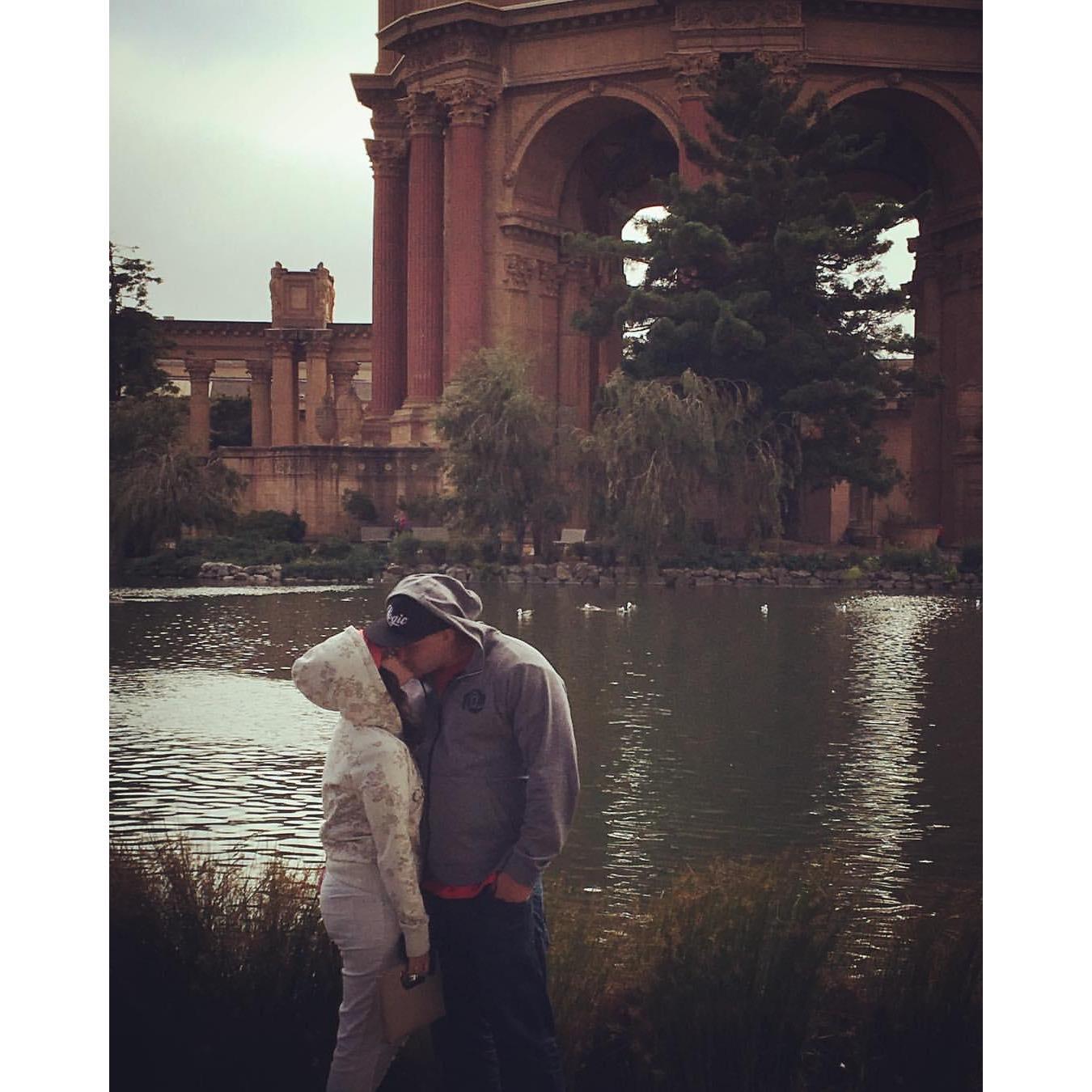 Groom's first time in San Francisco!