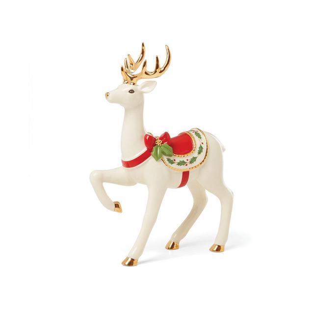 Lenox Standing Reindeer Figurine