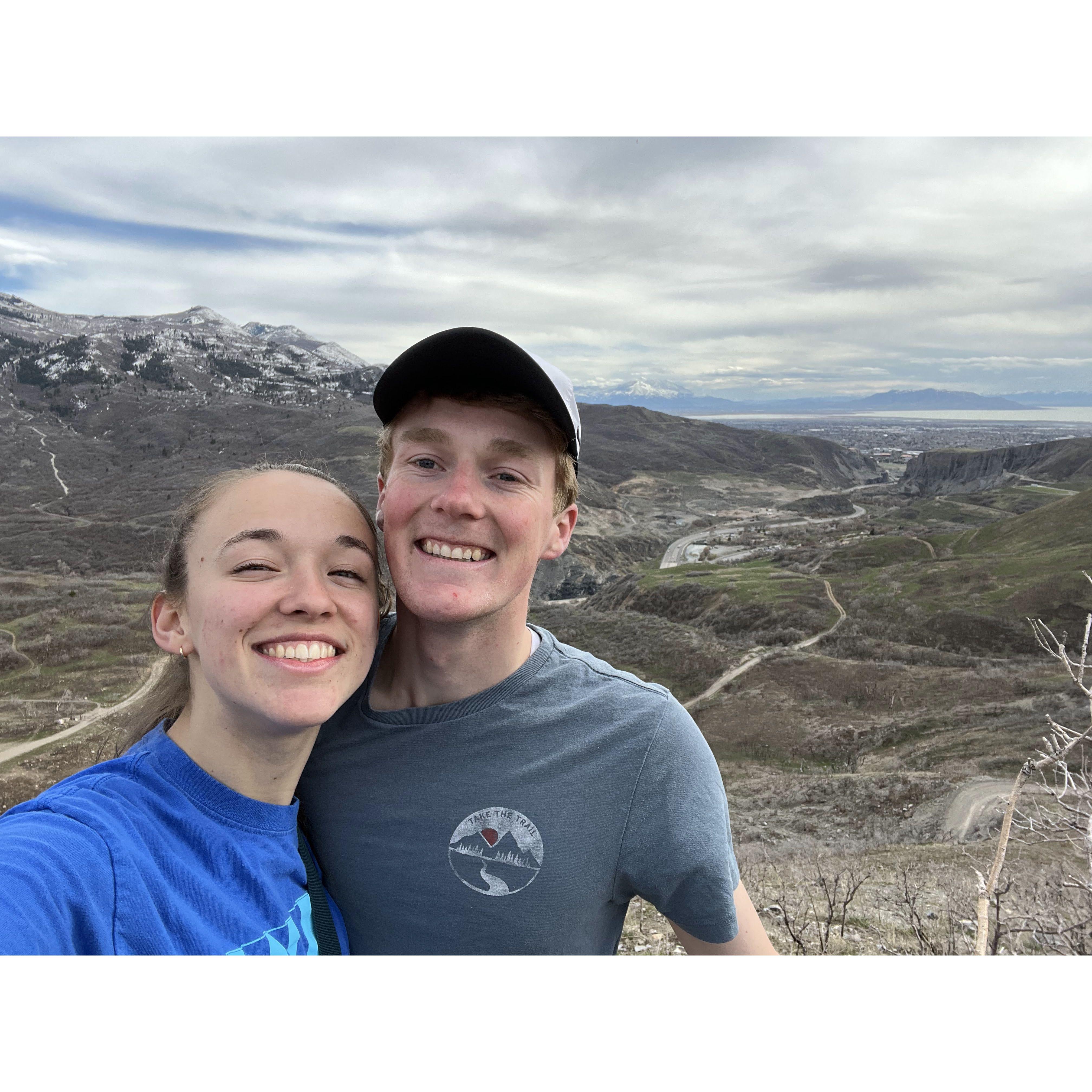 After we both officially decided we wanted to get married!