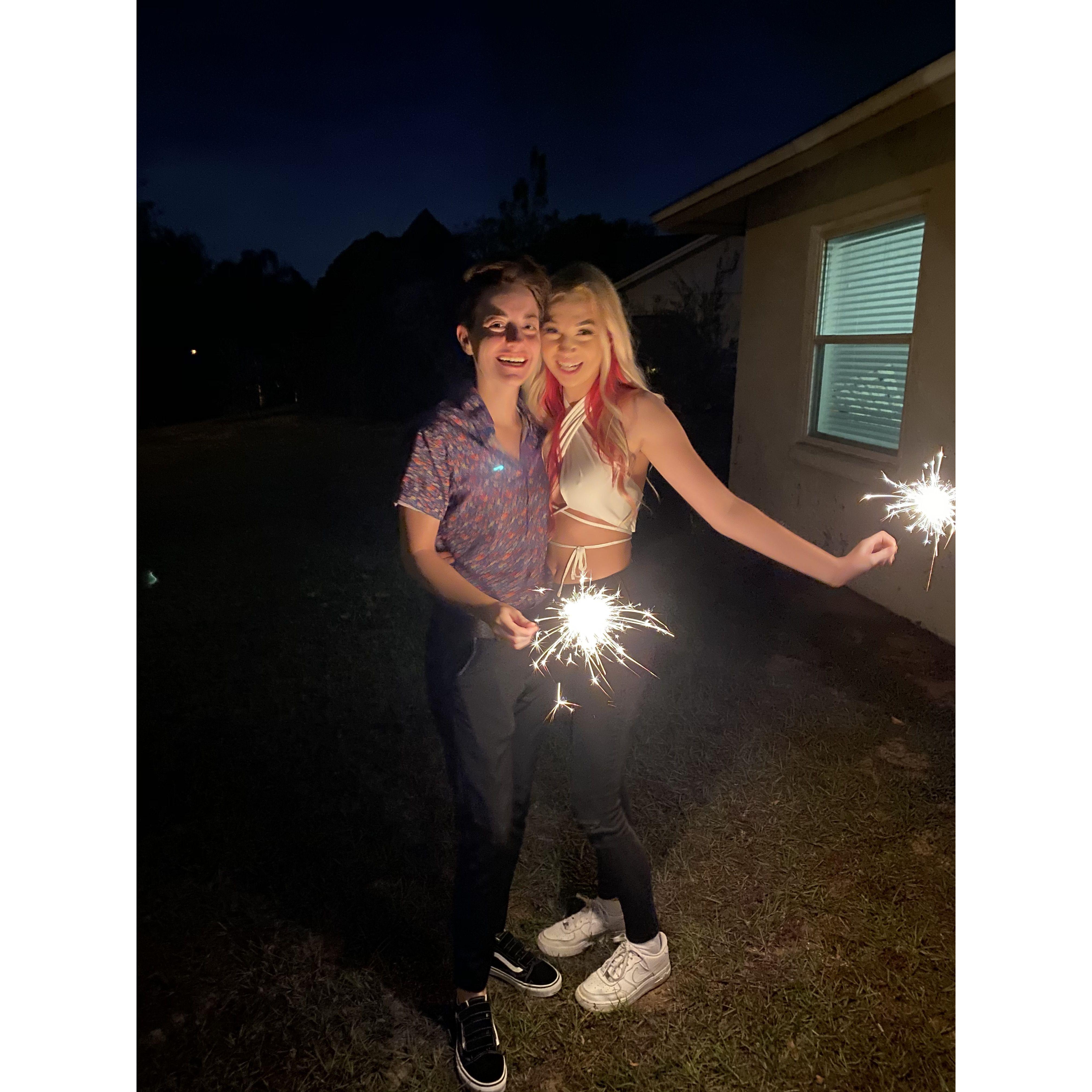 Our first New Year's Eve! December 31st, 2020