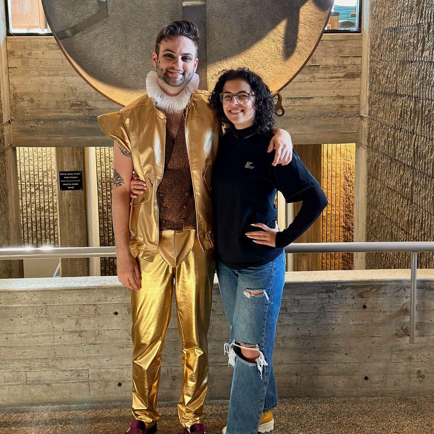 Seb all dressed up for his role as Shakespeare in his senior year production of Something Rotten. I love how theatrical and talented he is!