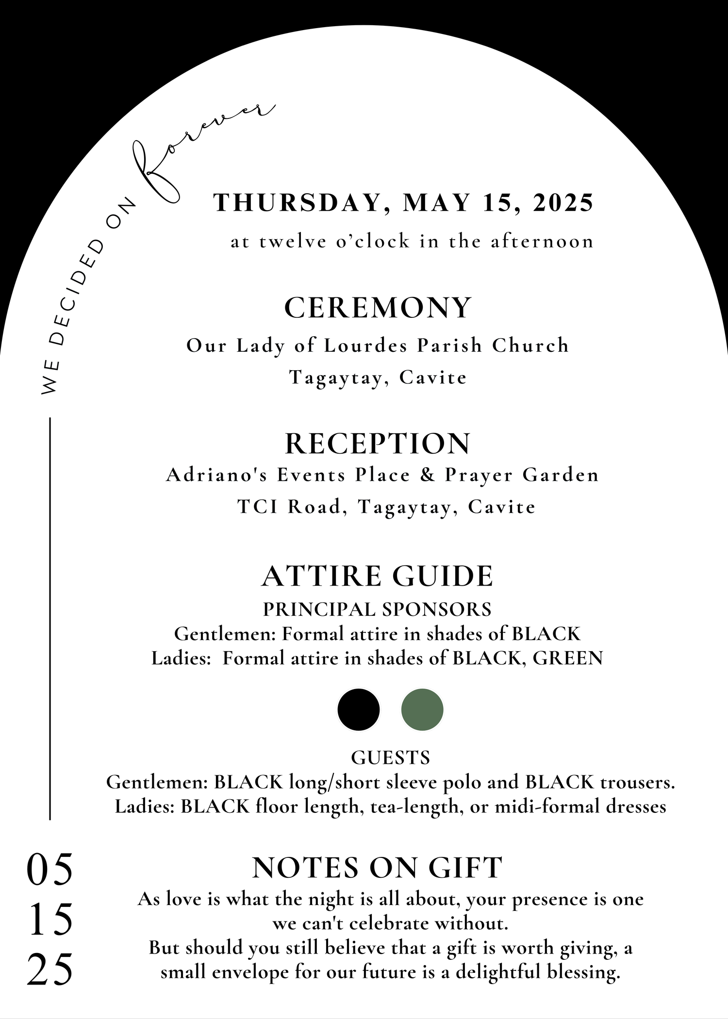 The Wedding Website of ELGINDAE ARAYA and JERRONNE IYAYA
