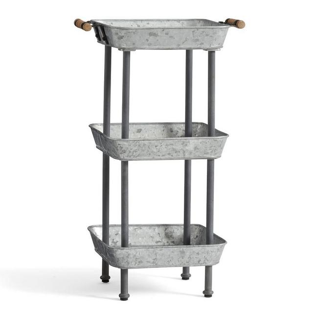 Rainier Bath Storage, Galvanized