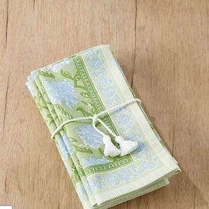 Sintra Napkin - Pear/Hydrangea Set of 8