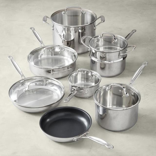 Cuisinart Chef's Classic Stainless-Steel 14-Piece Set