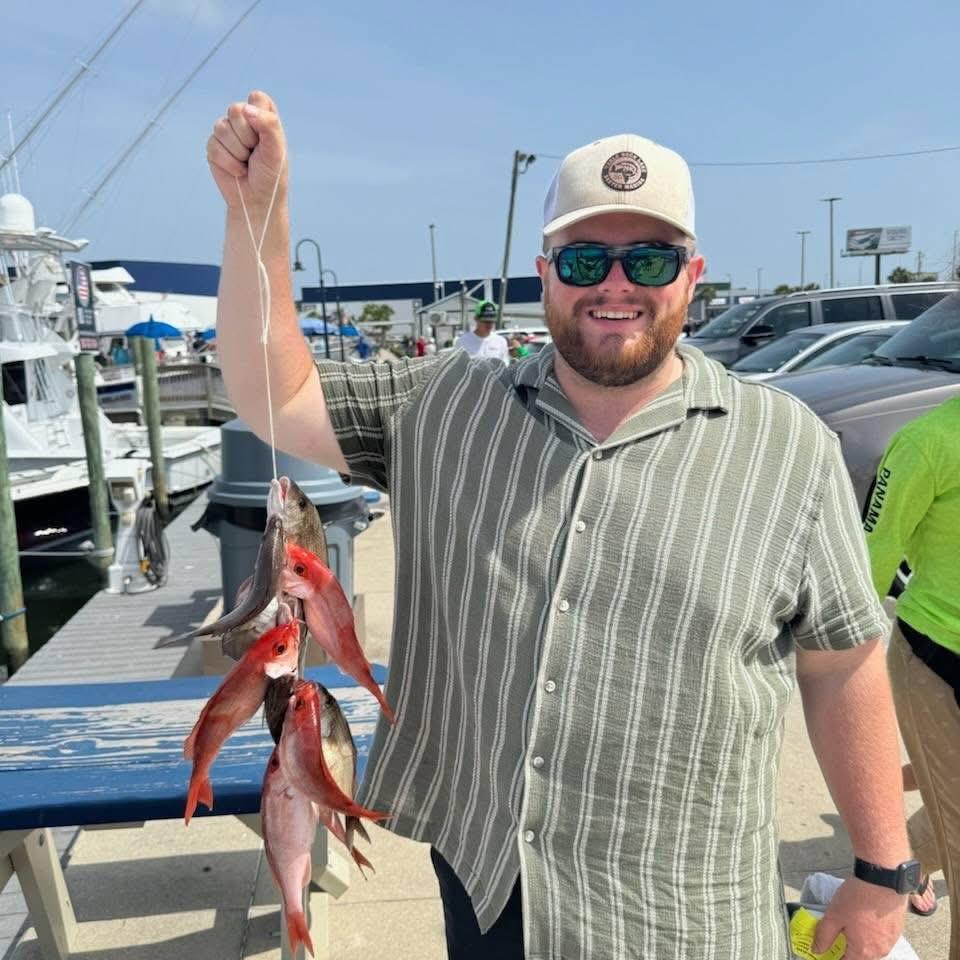 JT’s snapper haul