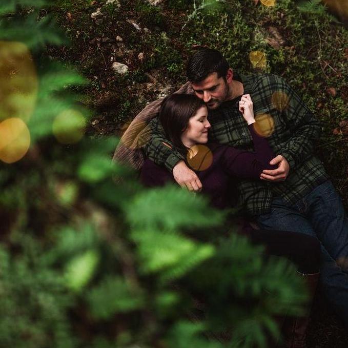 Engagement Photo - Swept Away Photography - Stoney Hill Park, BC