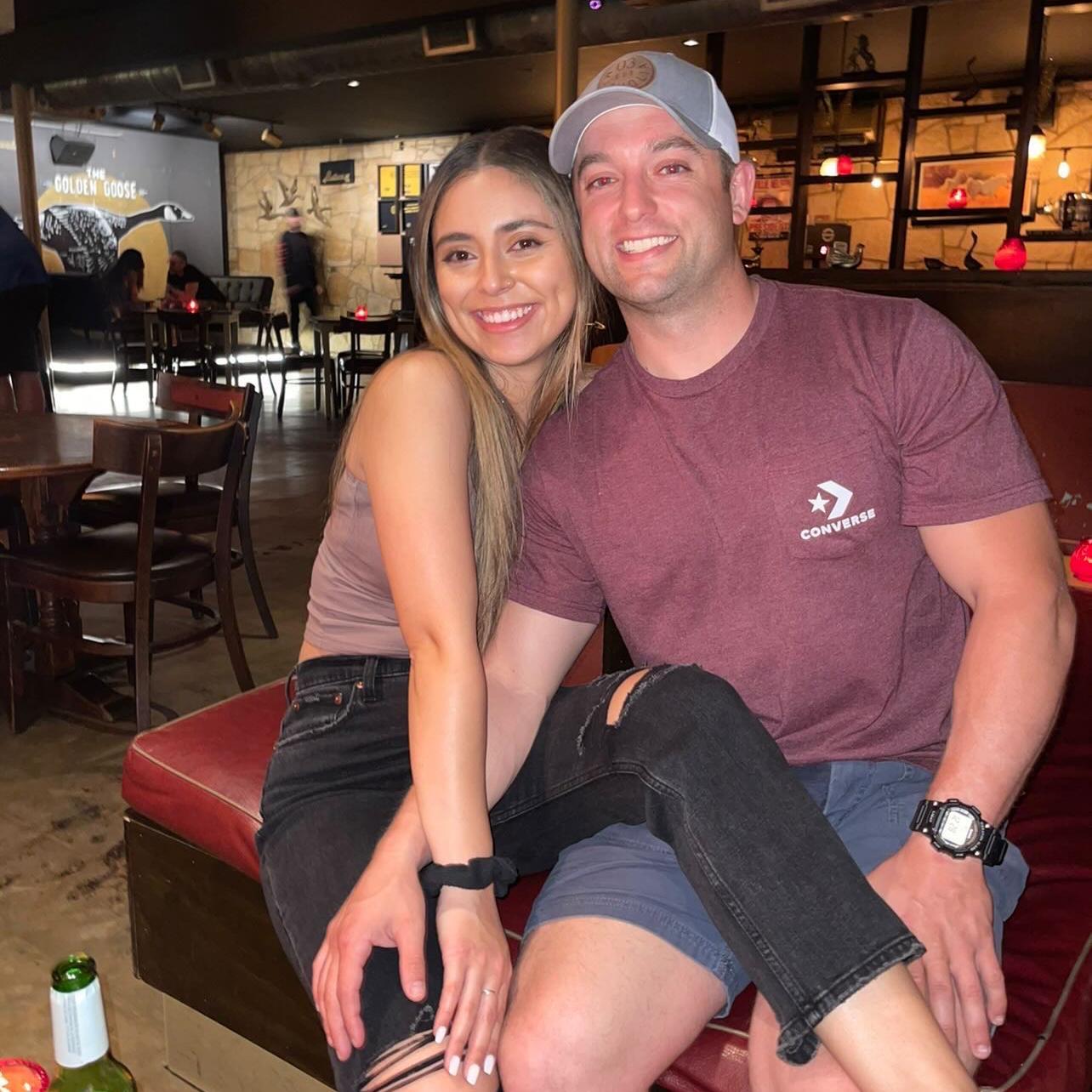 A fun night out with friends. The first time Clay told Larissa he loved her 😉