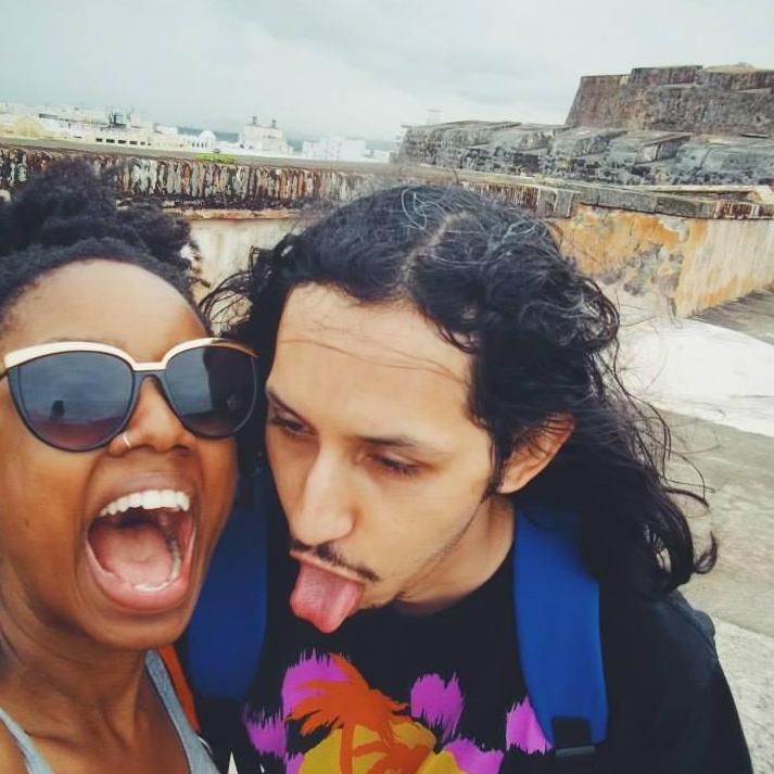 At the forts of San Juan, Puerto Rico