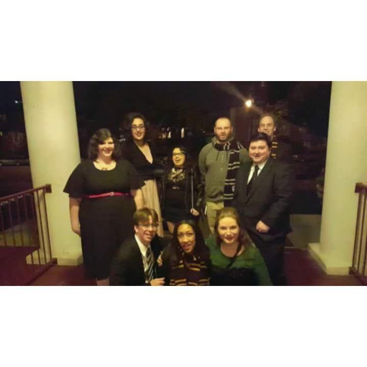 Attending the Harry Potter Ball together, but separately in 2019.