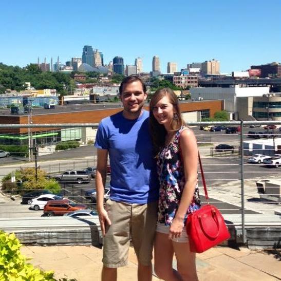 This was Christine's second visit to KC, but the first time she came specifically to see Taylor.